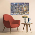 Ravensburger - Harry Potter: Castillo de Hogwarts - Rompecabezas de 3000 piezas - Colores llamativos y detalles intrincados de Hogwarts por la noche - Magic Abunds - Calidad Premium - Rompecabezas para adultos