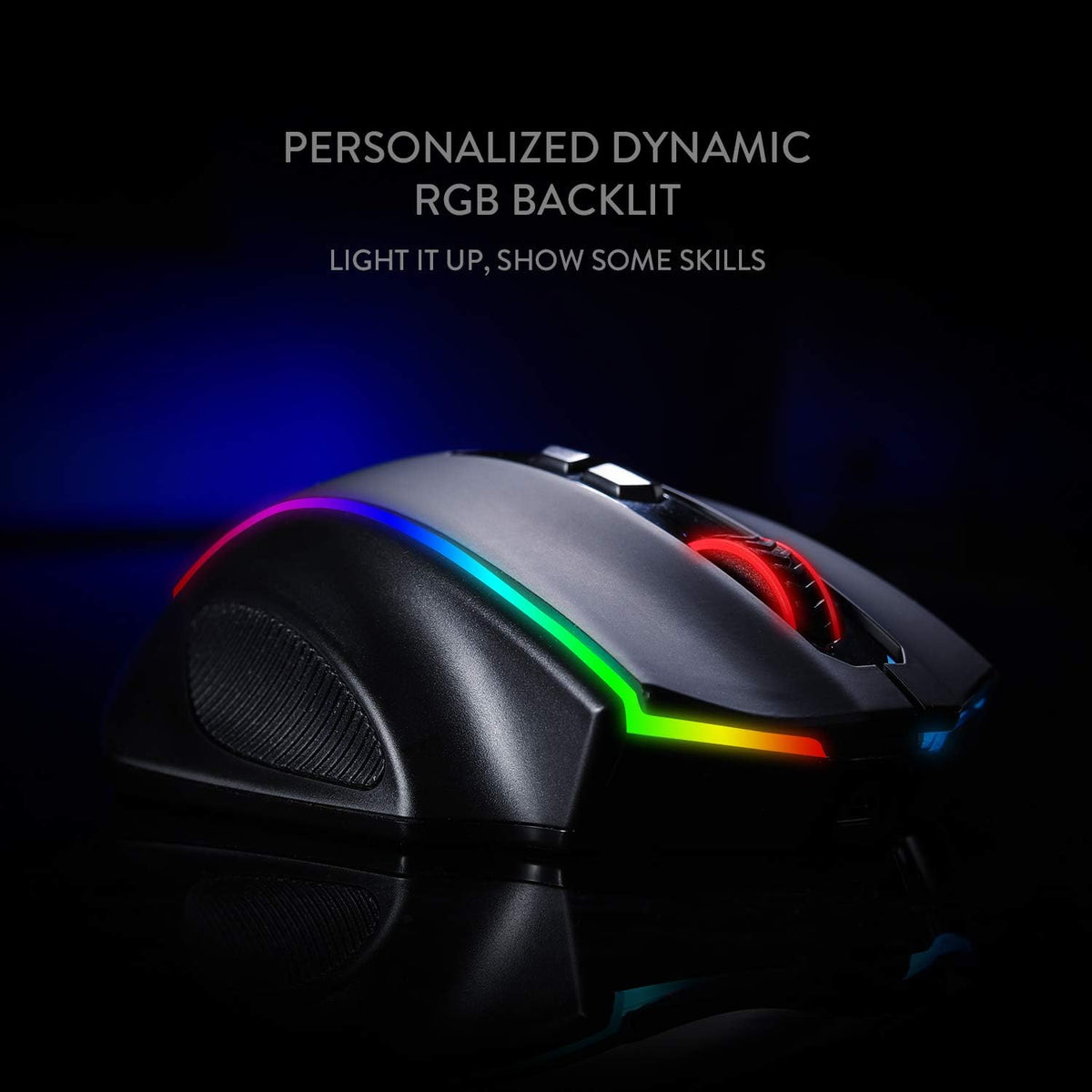Redragon M686 Ratón Inalámbrico para Juegos, 16000 DPI Ratón para J...