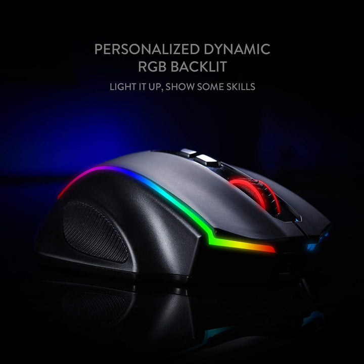 Redragon M686 Ratón Inalámbrico para Juegos, 16000 DPI Ratón para J...