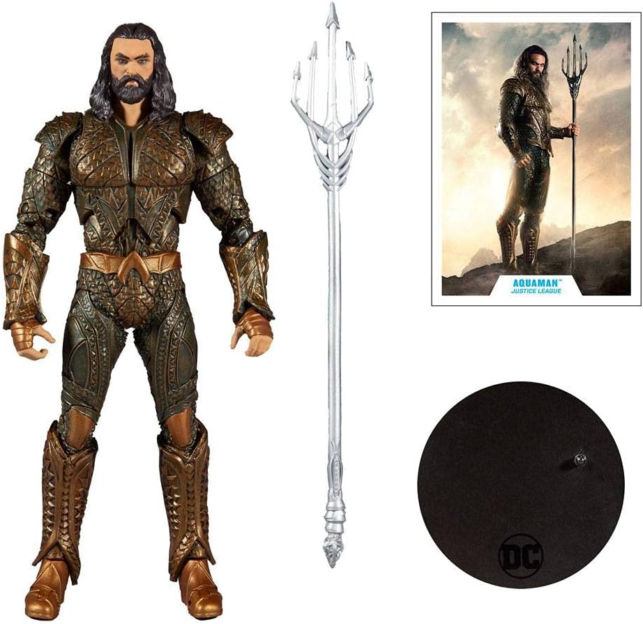 McFarlane Toys DC Justice League Movie Aquaman Figura de Acción de...