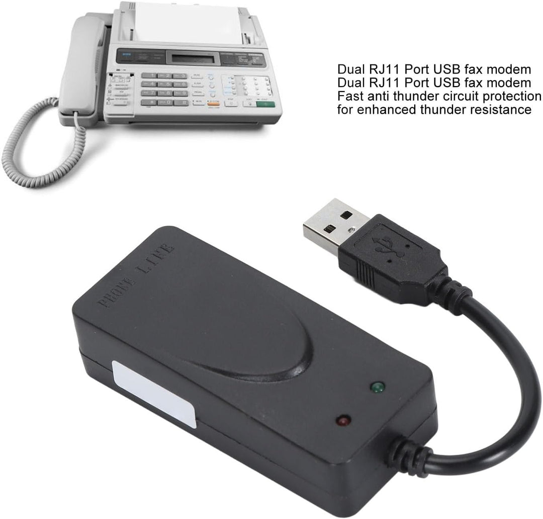 Módem de datos de fax con marcación externa USB 56K puerto
