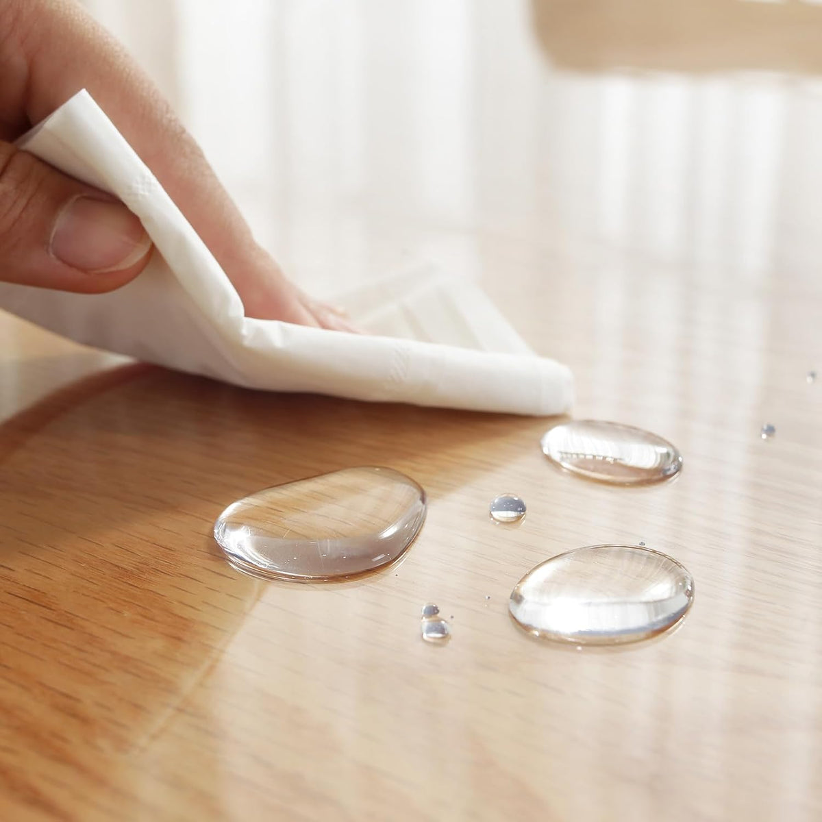 LovePads - Mantel transparente para mesa, alfombrilla de mesa, protector de mesa