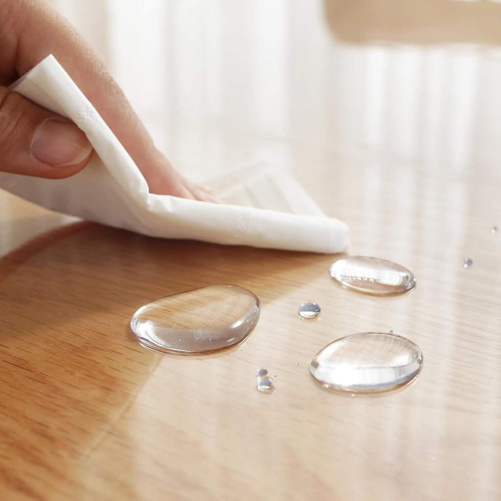 LovePads Protector de mesa transparente de 24 x 48 pulgadas, tapete de