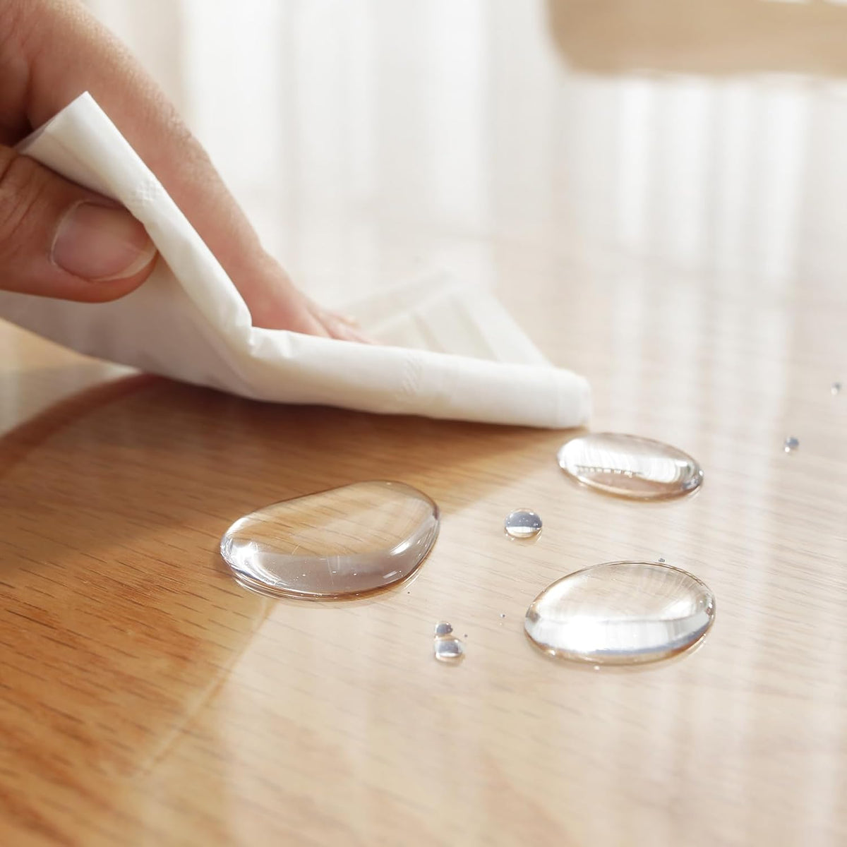 LovePads Protector de mesa transparente de 24 x 48 pulgadas, tapete de