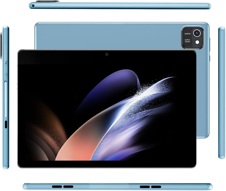 Tabletas Android de 10 pulgadas, 6GB RAM 64GB ROM expansión de 512G...
