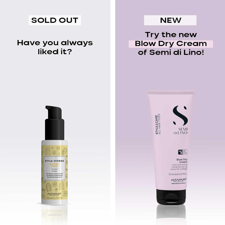 ALFAPARF MILANO Semi di Lino Style &amp; Care Blow Dry Cream - Ligh...