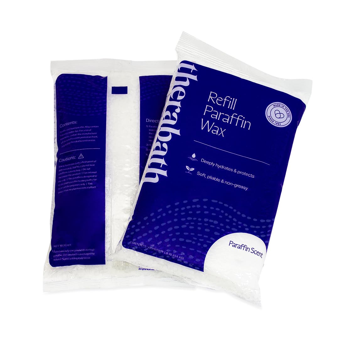 Cera de Parafina Therabath Refilla, 6 libras
