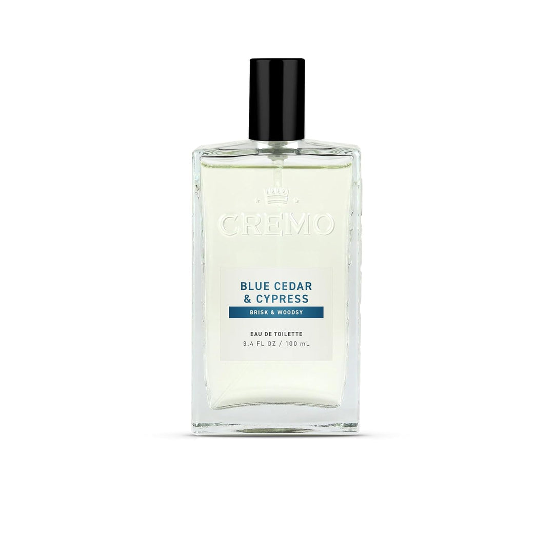 Cremo Cologne For Men - Spray de colonia para hombre de cedro azul...