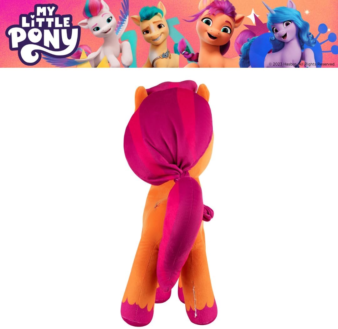 Almohada de peluche súper suave My Little Pony Sunny para niños, talla única, de Franco