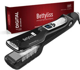 Bettyliss Plancha de vapor para alisar el cabello, plancha profesio...