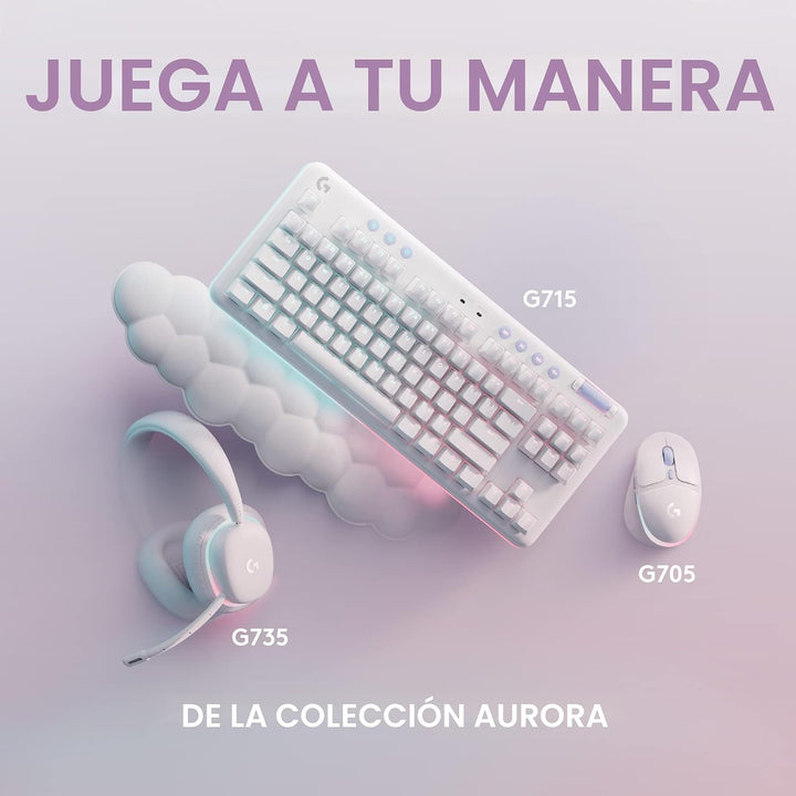 Teclado mecánico inalámbrico Logitech G715 para juegos con LIGHTSYN...