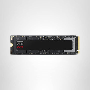 Samsung SSD 9100 PRO 2TB, PCIe 5.0x4 M.2 2280, velocidades de lectura secuenciales de hasta 14,800 MB/s, lo mejor para computación AI, juegos y estaciones de trabajo resistentes (MZ VAP2T0B/AM)