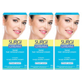 Surgiwax Crema depilatoria facial, removedor de vello para cara, tu...