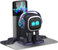 EMOPET AI Desk Robot Companion - ChatGPT habilitado con comandos de voz y función de baile, robot interactivo para mascotas con personalidad, viene con estación de carga para el hogar