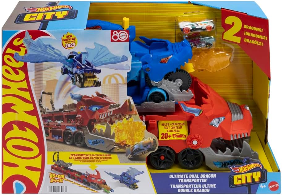 Hot Wheels City - Juego de pistas de autos de juguete