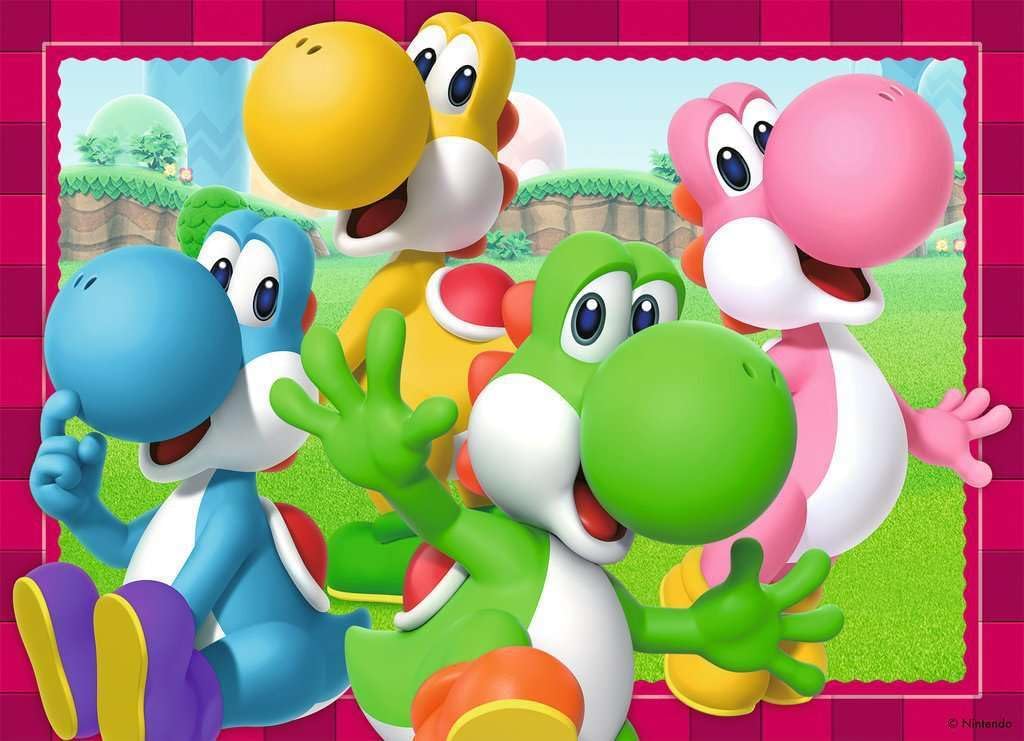 Rompecabezas infantil 4 x 100 piezas - Nintendo Super Mario - Time para Mario