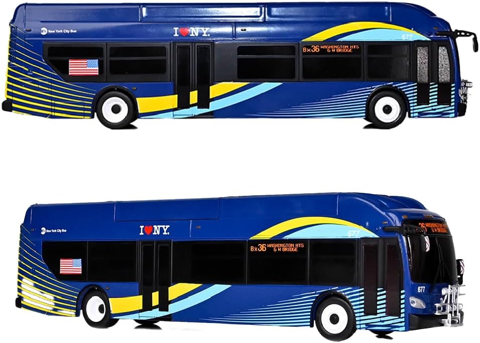 Iconic Replicas Banco de autobuses de tránsito NFI