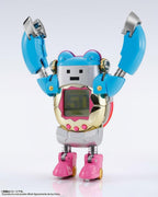 TAMASHII NATIONS - Tamagotchi - Figura Tamagotchi Robot Chogokin - Aniversario 30º CHOGOKIN (Incluye Tamagotchi exclusivo del 30º Aniversario CHOGOKIN)
