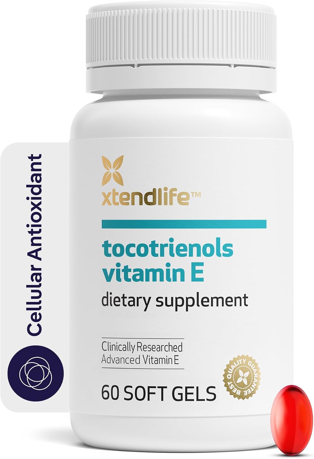 Xtendlife Tocotrienoles Vitamina E, potente antioxidante para apoya...
