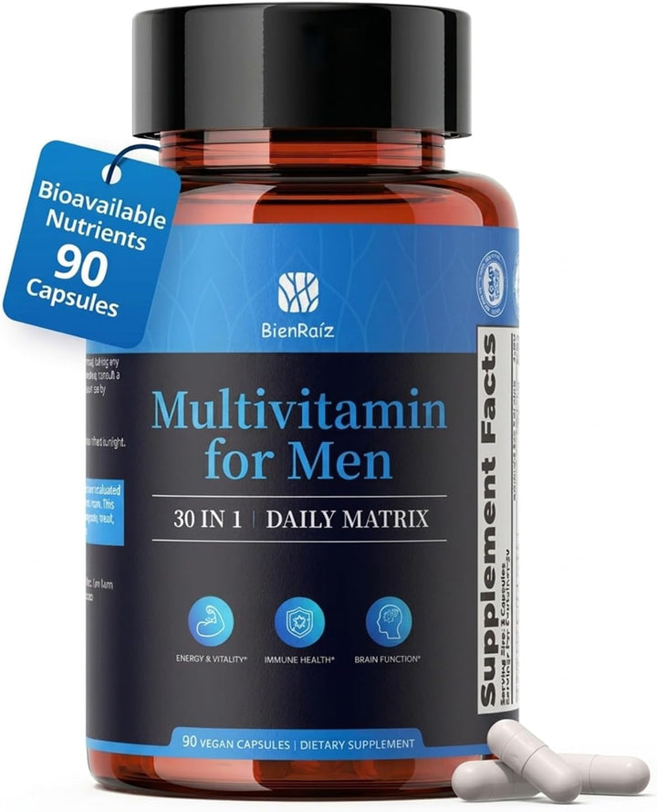 Multivitamínico para hombres con metilfolato y palma enana american...