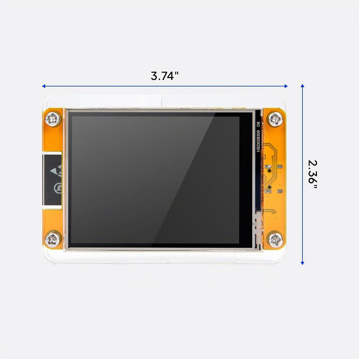 ELEGOO Paquete de 2 pantallas táctiles ESP32 de 2.8 pulgadas, 240 x...