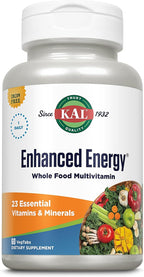 KAL Suplemento energético mejorado: mezcla energizante para adultos, 60