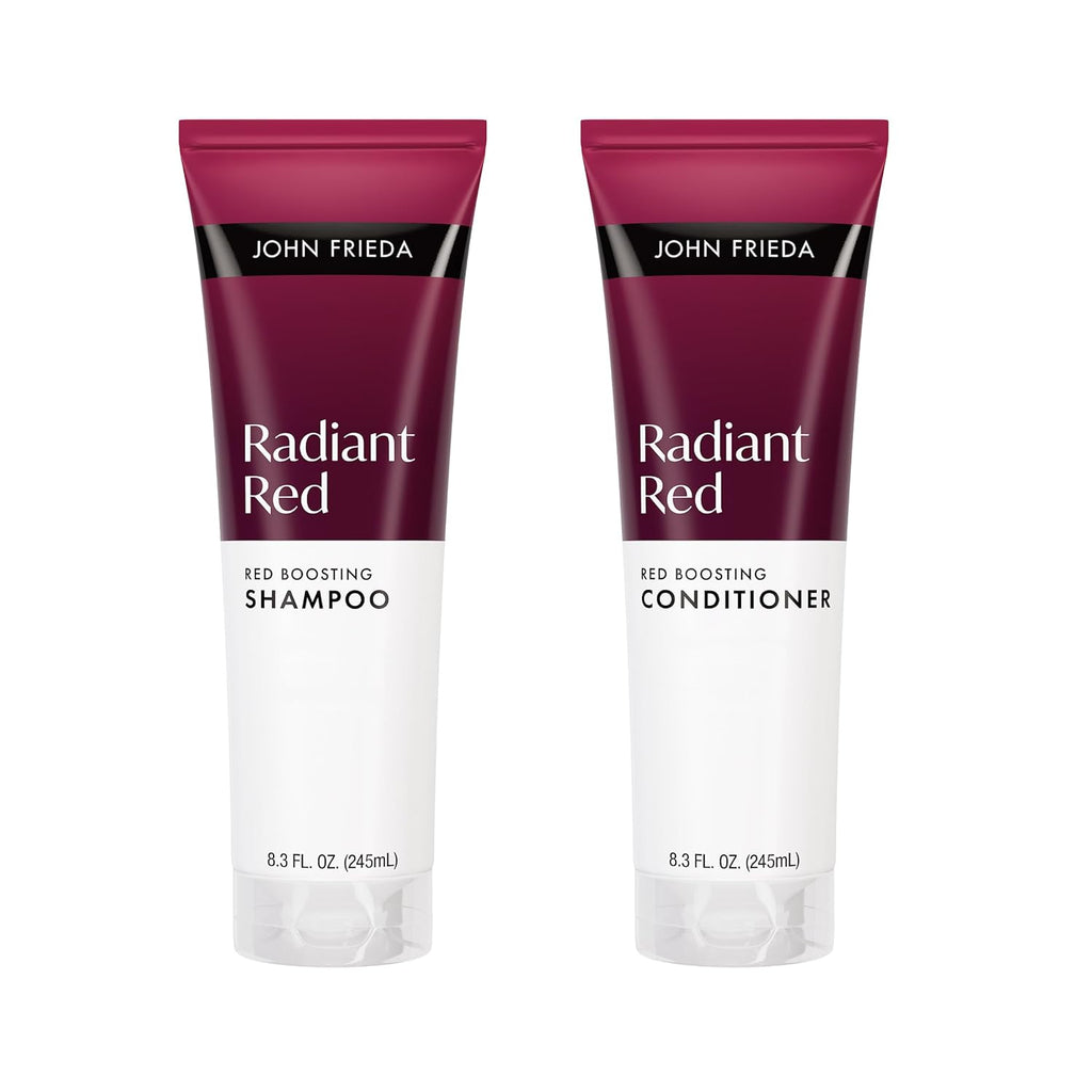 John Frieda Radiant Red Boosting - Champú y acondicionador