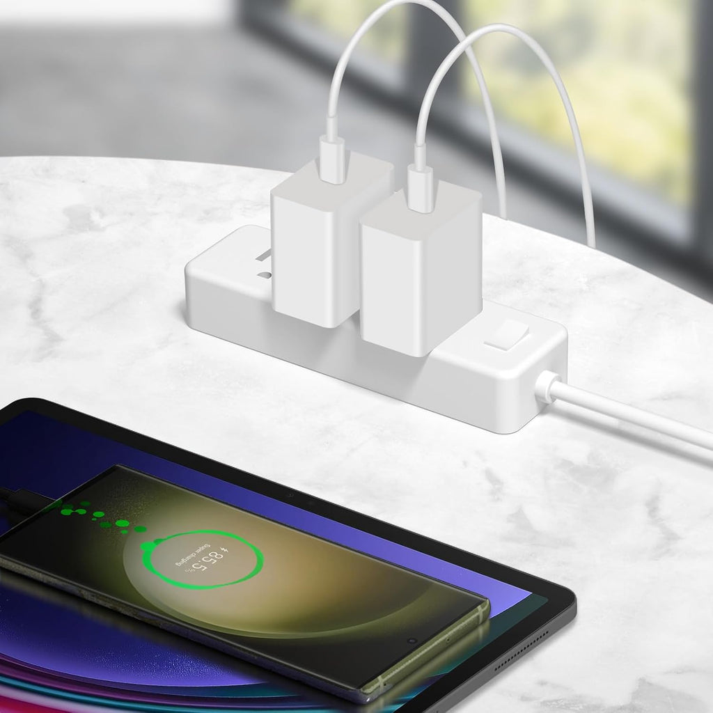 Cargador USB C tipo C cargador de carga rápida 12FT 45W Samsung