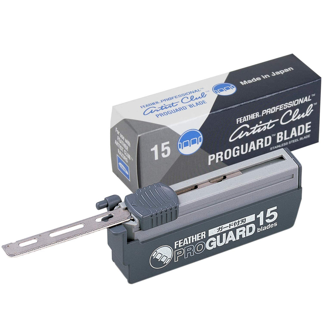 Feather Artist Club ProGuard - Cuchillas de afeitar (5 unidades de...