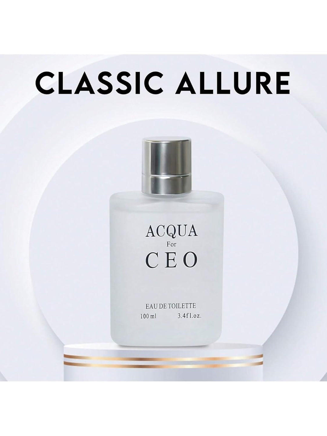 A CENTER Acqua &amp; Acqua Black Cologne - Set de regalo de Eau de...