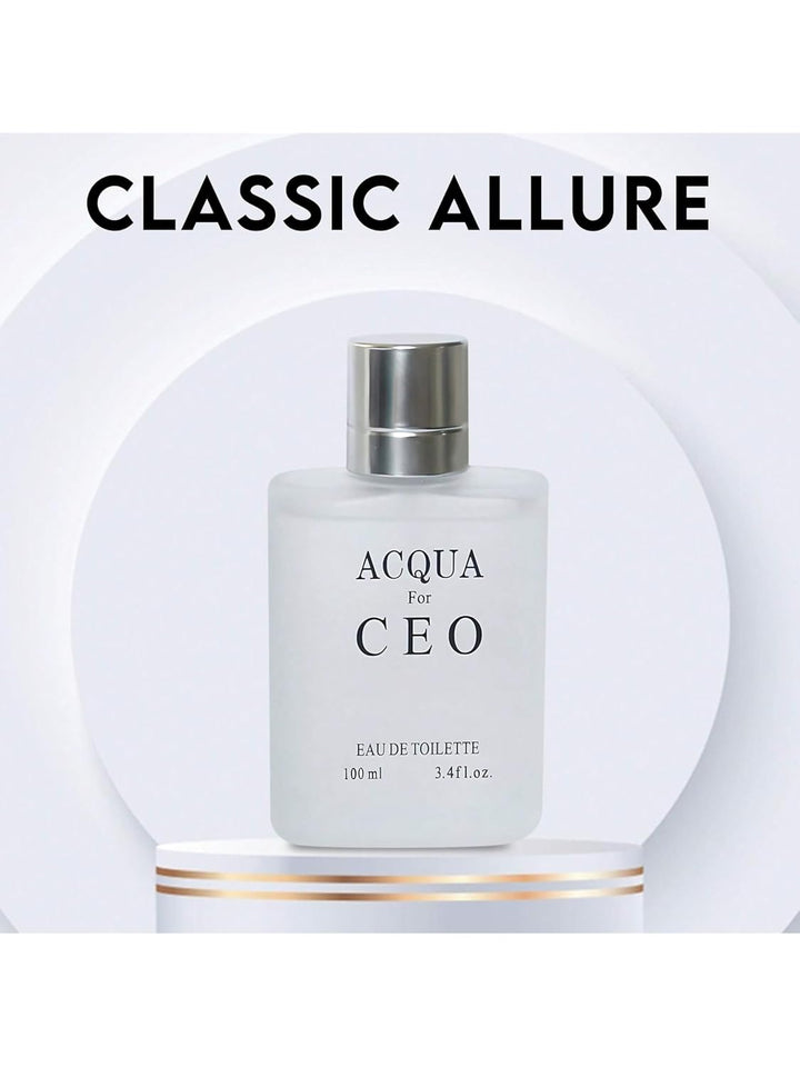 A CENTER Acqua &amp; Acqua Black Cologne - Set de regalo de Eau de...