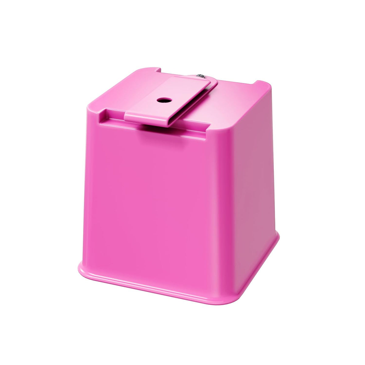 Cubo de basura grande gris para automóvil, a prueba de fugas, con clip para tapete de suelo, base antideslizante, contenedor de basura portátil para automóvil, SUV, camión o camioneta