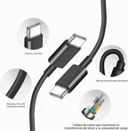 Cargador de carga rápida para iPhone 17, 16, 15, paquete de 2+2 cargadores de pared USB C de 20 W con cable de carga rápida de 6 pies compatible con iPhone 17/17 Air/17 Pro/17 Pro Max/iPhone 16/15