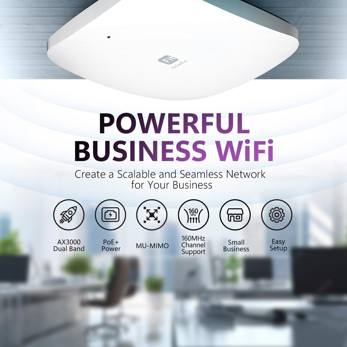 EnGenius Wi-Fi 6 [EWS356-FIT] Dual Band AX3000 | Opciones de Contro...