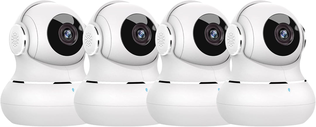 litokam Cámara de seguridad para interiores, paquete de 4, cámaras...