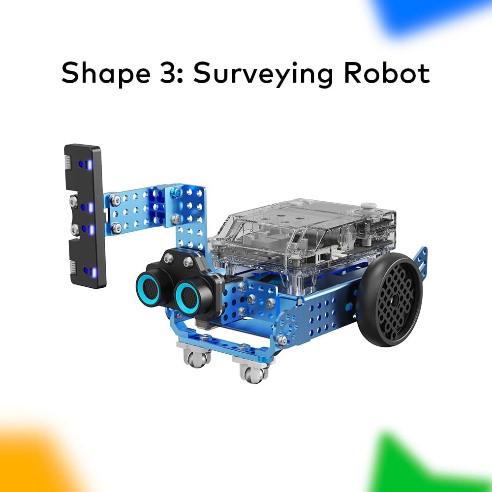 Makeblock Smart World Paquete de complementos 3 en 1 para mBot2 Juguete de robot programable en forma de coche