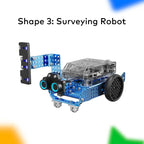 Makeblock Smart World Paquete de complementos 3 en 1 para mBot2 Juguete de robot programable en forma de coche
