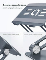 Lamicall Soporte ajustable para computadora portátil para MacBook A...