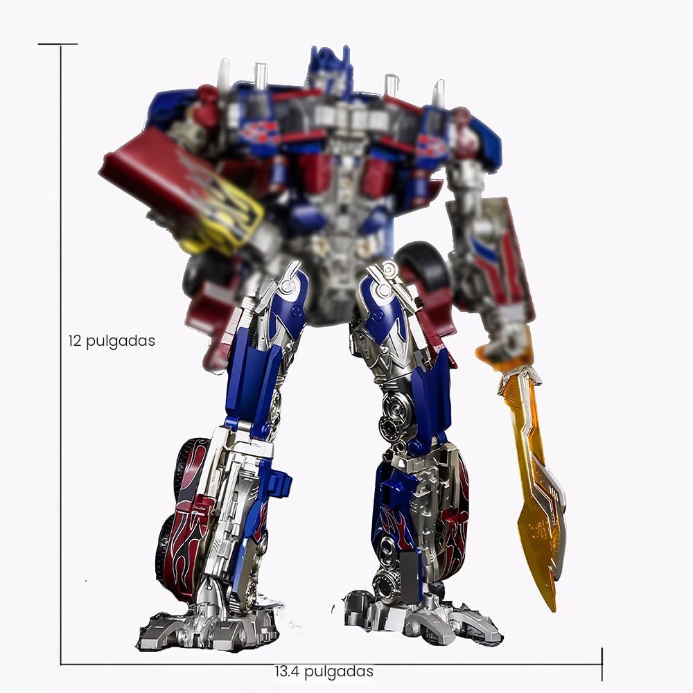 Juguetes de robot de deformación, camión de figura de acción de gran tamaño de 12 pulgadas