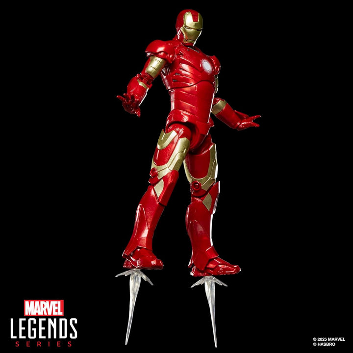 Marvel Serie Legends Iron Man Mark III, Figura de acción colecciona...