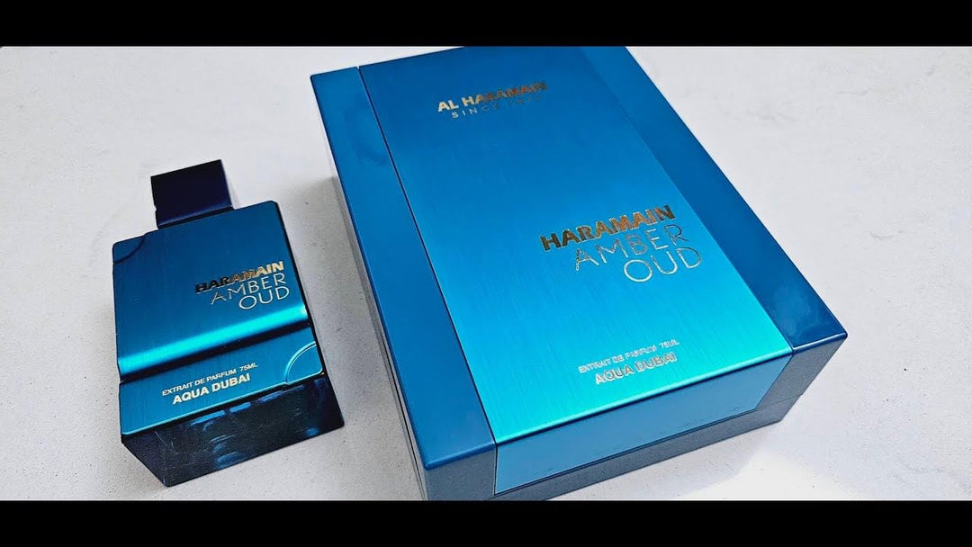 Al Haramain Amber Oud - Aqua Dubai - Colonia para Hombre y Mujer -...