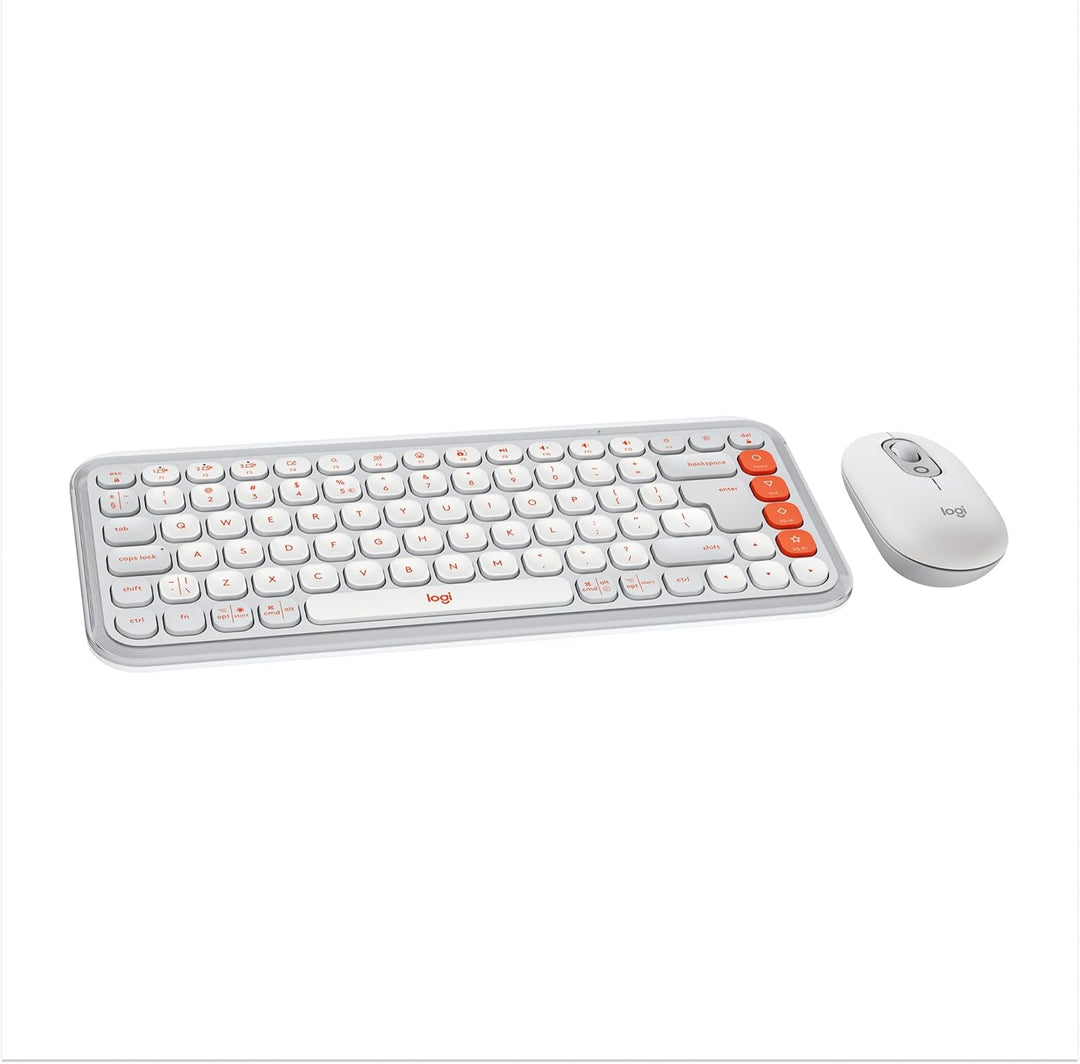 Combo Logitech POP ICON, Combo de Teclado y Mouse Bluetooth, Escrit...
