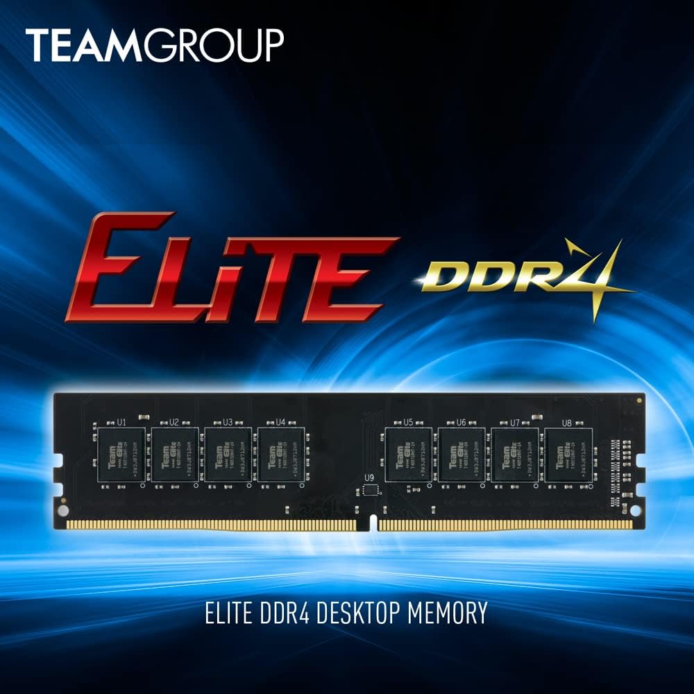 TEAMGROUP Elite DDR4 Kit de 32 GB (2 x 16 GB) 3200 MHz PC4-25600 CL...