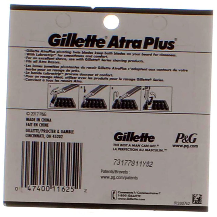 Gillette Cartuchos Atra Plus, 10 CT (paquete de 3)