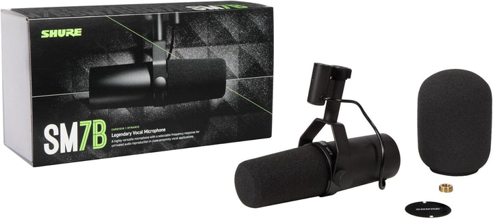 Shure SM7B Micrófono dinámico vocal \u2013 Micrófono de estudio XLR...