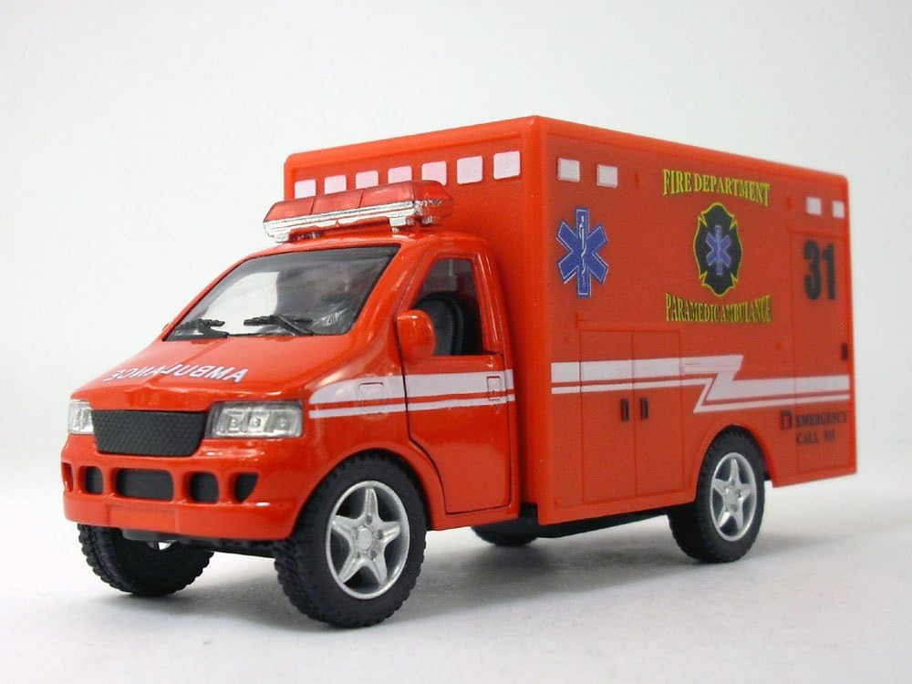 Modelo de ambulancia del departamento de bomberos de 5