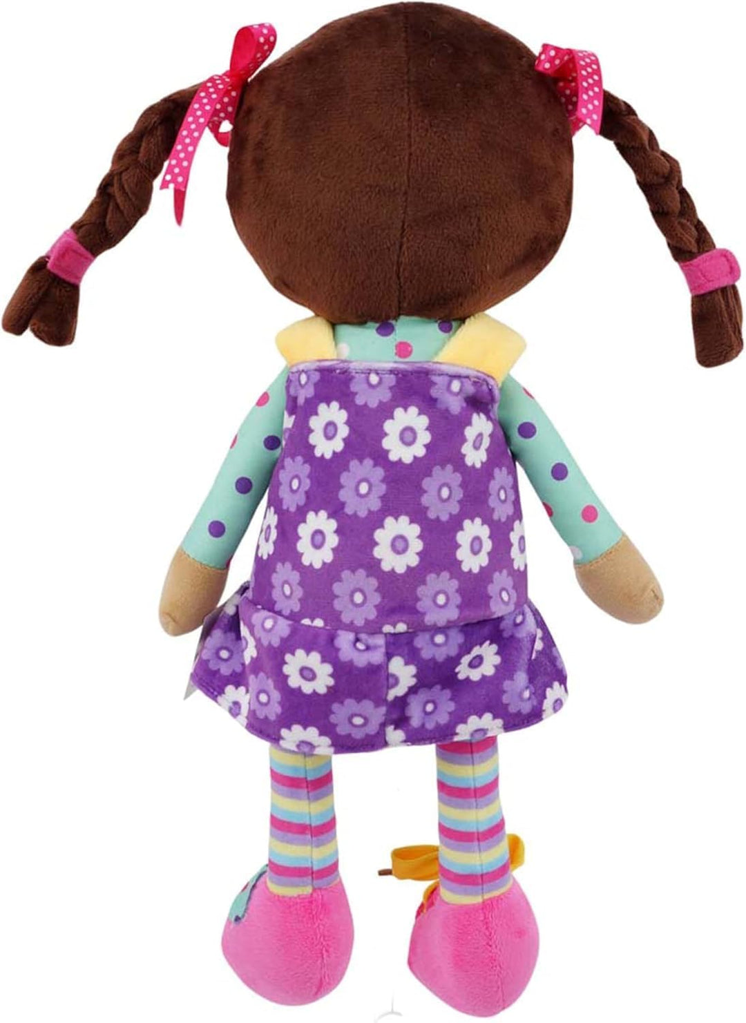 Snuggle Stuffs Sugar Snap - Muñeca de peluche para aprender a vesti...