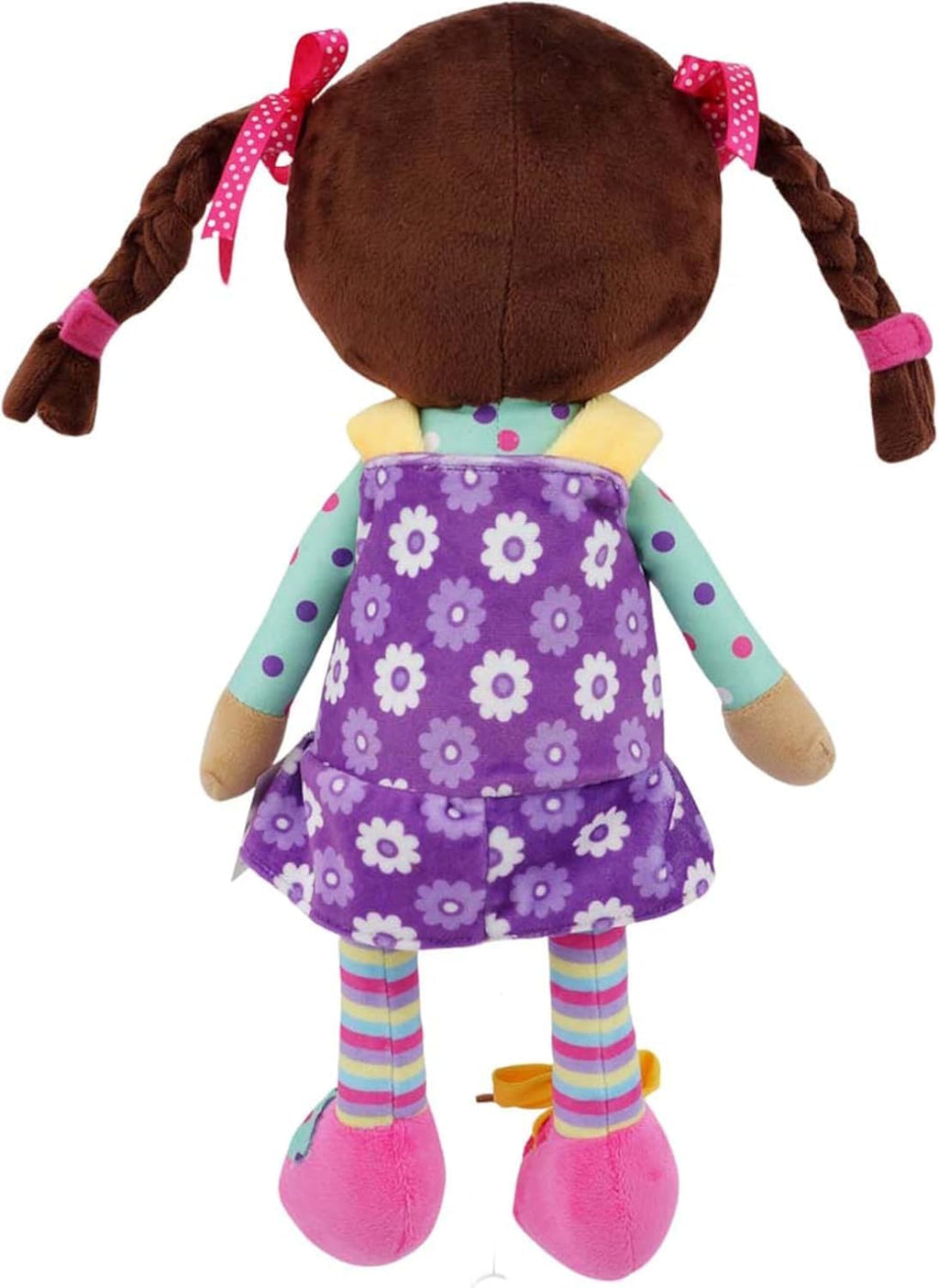 Snuggle Stuffs Sugar Snap - Muñeca de peluche para aprender a vesti...