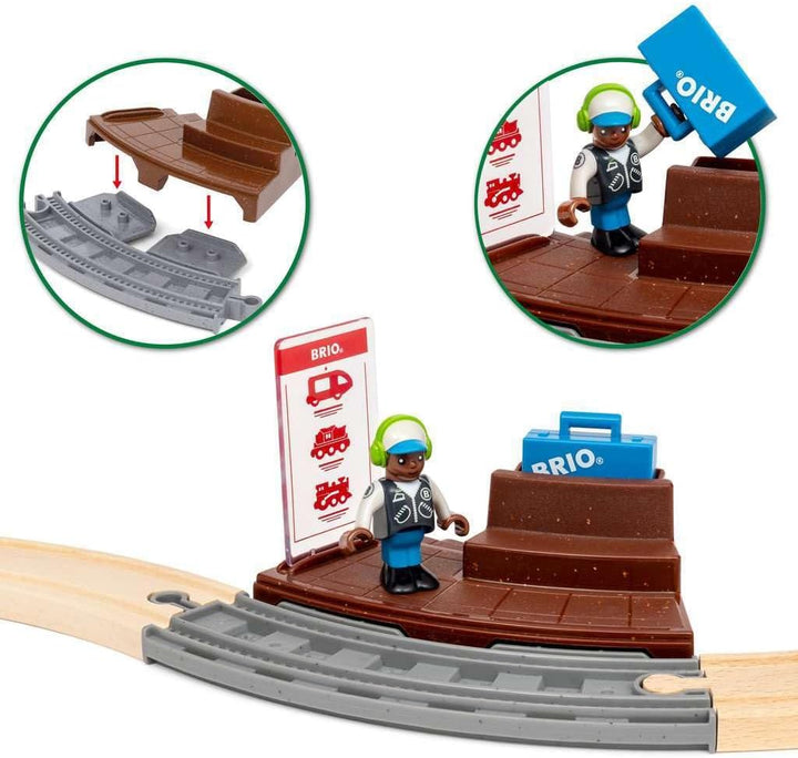 BRIO World - 36102 - Juego de tren de juguete para niños