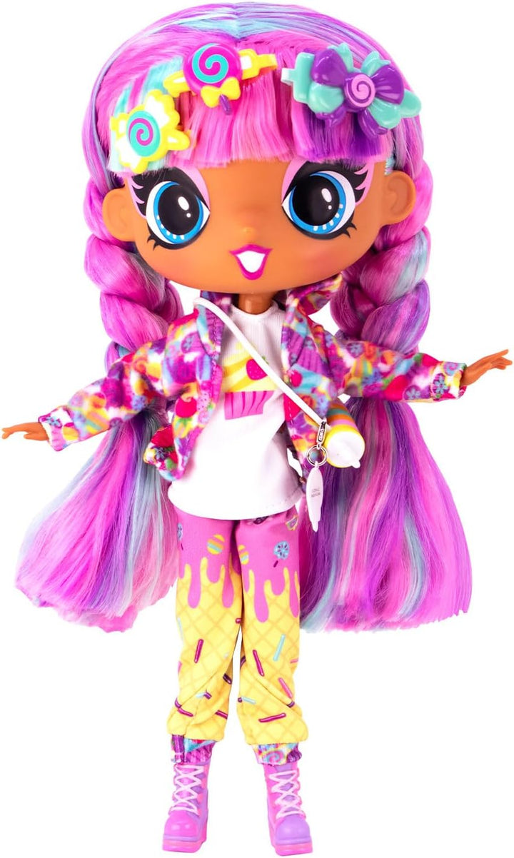 Decora Fashion Girlz - Muñeca de 11 pulgadas - Pegatinas Sweetie y...